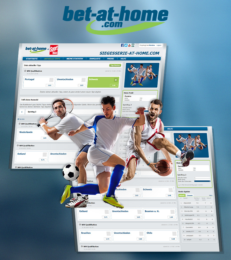 SiegesSerie für bet-at-home.com und SPORT BILD