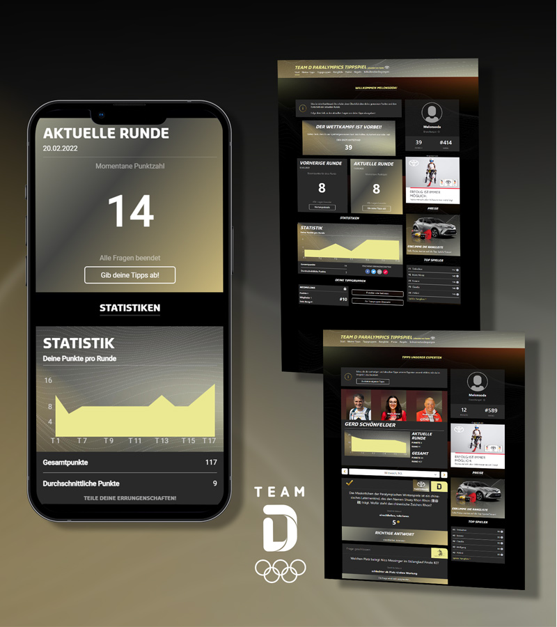 Team D Beijing 2022 Paralympics Predictor