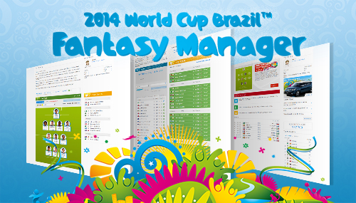 Fantasy manager game World Cup Brasilien