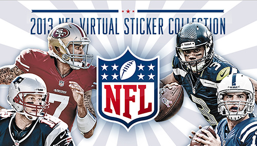 Panini Stickeralbum NFL