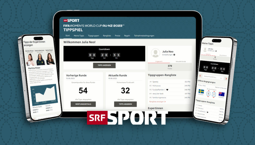 SRF Women's World Cup 2023™ Predictor